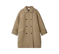 Amazon | ミックスカラーミディステンカラーコート